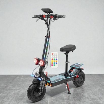 صورة سكوتر الوحش الكهربائي 2000 واط – تصميم قوي مع إضاءة وقوة لا مثيل لها